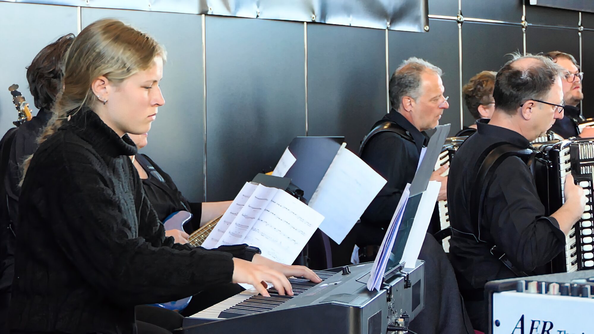 Orchester mit Lilli